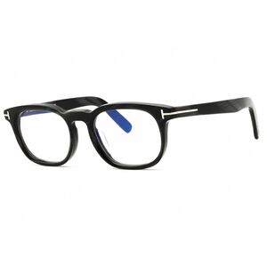 Tom Ford FT5930-D-B Eyeglasses 063 black horn acetate Oval